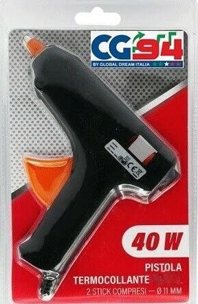 CG94 Pistola Termocollante Più Due Stick Di Colla Termofusibile Diametro mm 11.