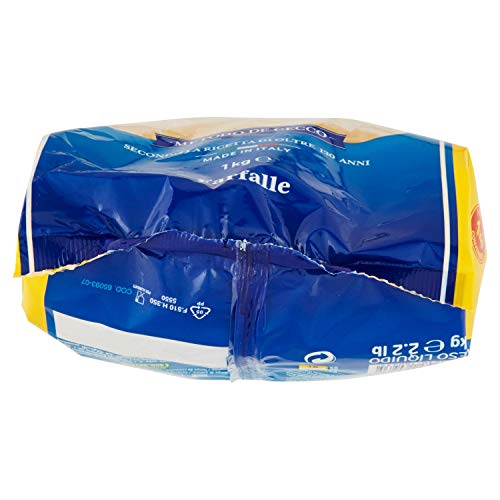 De Cecco - Farfalle - 2 pezzi da 1 kg [2 kg]
