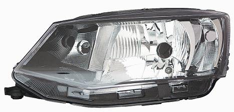 CG94 PROIETTORE H4-PY21 C/MOTORE ELETT. [Lato SX] PARABOLA NERA Per Auto: FABIA