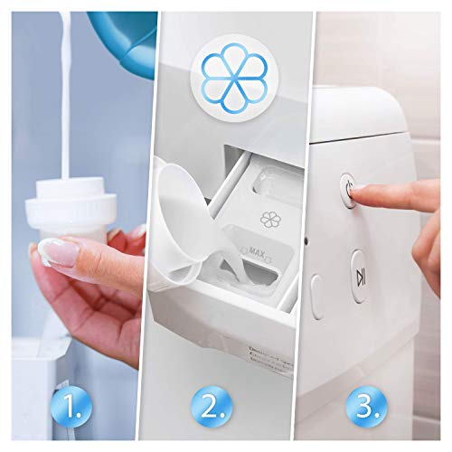 Lenor Ammorbidente Lavatrice Concentrato, 296 Lavaggi (8 x 37), Atmosfere D'Italia Capri, Profuma Ogni Notte fino a una Settimana