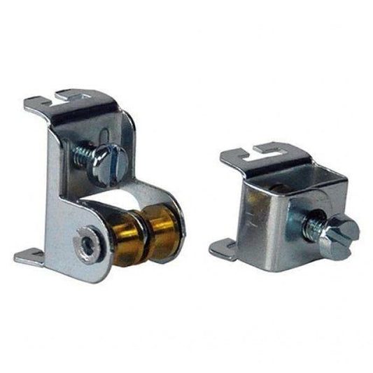 Coppia Gioco Carrucole Per Tende. In Blister.