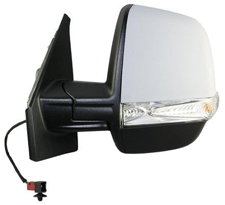 CG94 RETROVISORE ELETT. TERM. C/FAN Destro [Lato Passegero] Per Auto:DOBLO' 2010 - COMBO2012 ELETTR. TERM. C/FAN. C/SONDA MOD. CARGO C/PRIM. 8PIN DX