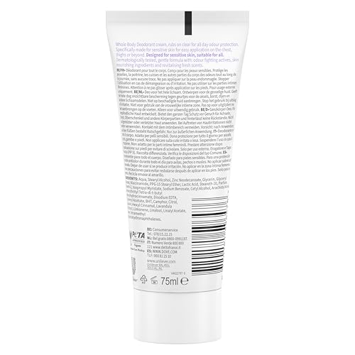 Dove Crema All Over Body Lavender 75 ml