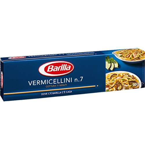 Barilla 10 x Vermicellini (spaghetti) No. 7 Pasta Italiana 500 g