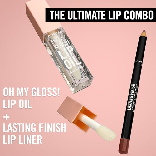 Rimmel London Lasting Finish Matita Labbra, Lunga Durata e Colore Intenso, 110 Spice, 1.2 g