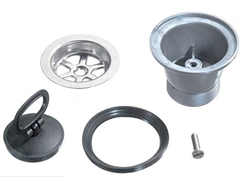 PILETTA Inox E Tappo PLASTICA