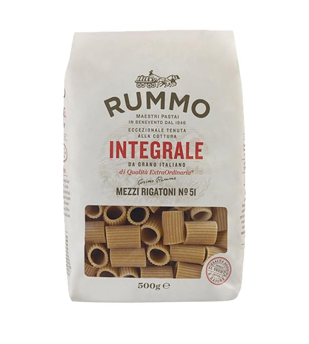 Rummo Pasta Integrale Confezione Prova, 6 diversi tipi di pasta integrale,Pasta Italiana 12x500g