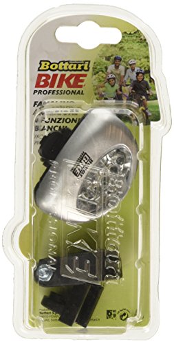 Bottari 96314, Fanalino Anteriore per Biciclette Unisex-Adulto, Grigio