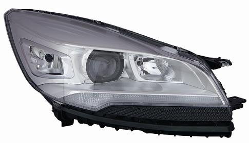CG94 PROIETTORE XENON D3S-H7-H1 C/MOTORE C/LUCE DIURNA A LED [Lato SX] PARABOLA NERA Per Auto: KUGA