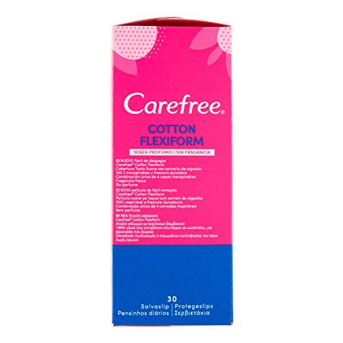 Carefree Flexiform Proteggi Slip, Regular + Tanga, 30 Pezzi
