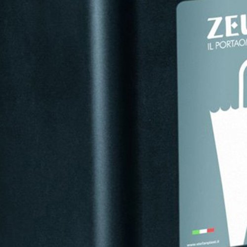 Stefanplast Zeus Portaombrelli, Grigio, Cm 25X25X55H