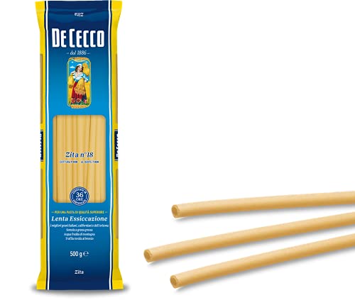 De Cecco - Zita, Pasta di Semola di Grano Duro - 500 g - [confezione da 12]