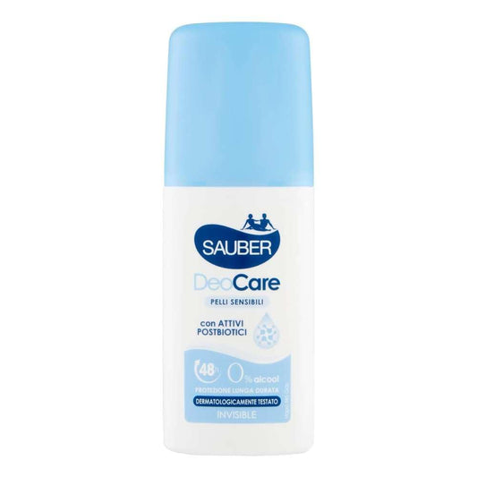 Set 6 SAUBER Deodorante VAPO 48 ore 75 Millilitri Cura del Corpo