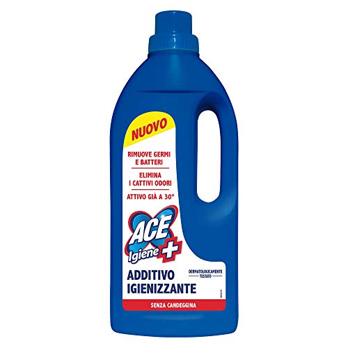 ACE IGIENE + Liquido – Additivo Igienizzante senza Candeggina, Flacone da 900 ml