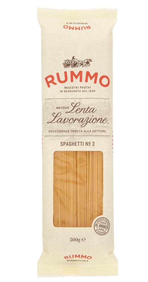Rummo Pasta Stelline - Spaghetti - Casarecce - Semi di Orzo - Mafaldotte - Confezione da 10 confezioni di test per pasta italiana a base di semola di grano duro, pasta italiana 500 g