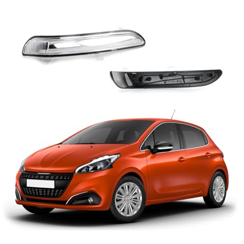 CG94 - Fanale Retrovisore per Auto PEU_GEOT 208 2012-2008 2013 - CITRO_EN C3 2016 - C4 CACTUS 2018 - OP_EL CORSA 2019