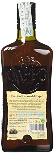 Caffo Vecchio Amaro del Capo Liquore d'Erbe di Calabria - Bottiglia da 700 ml