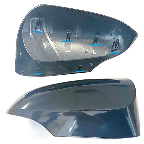 CG94 CALOTTA NERA LUCIDA [Lato Guida] Per Auto: YARIS - MODELLO NON OEM - 7 ATTACCHI DI FISSAGGIO