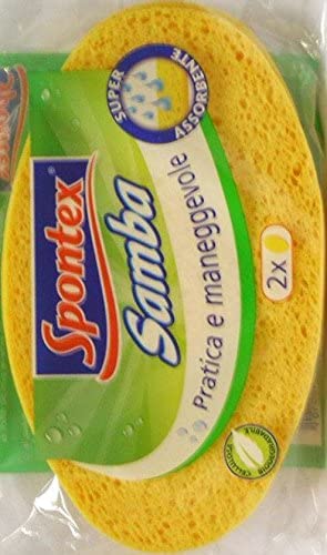 20 x SPONTEX Spugna Samba 2 Pezzi