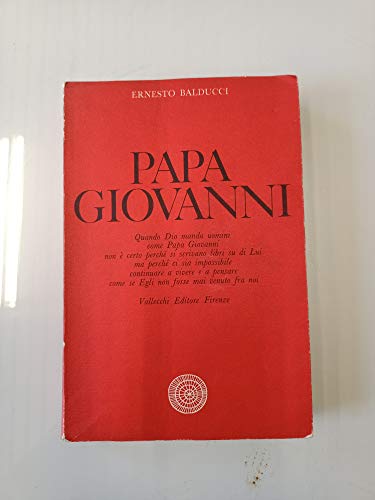 Papa Giovanni.