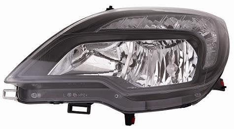 CG94 PROIETTORE H7-H1 CON MOTORE ELETT. [Lato DX] PARABOLA NERA Per Auto: MERIVA