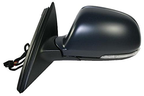 CG94 RETROVISORE ELETT. Term. Rib. C/Fan. E Luce CORT. Sinistra [Lato Guida] per Auto: Superb - Calotta da VERNICIARE - 9/11 Pin - Vetro Blu ASF.