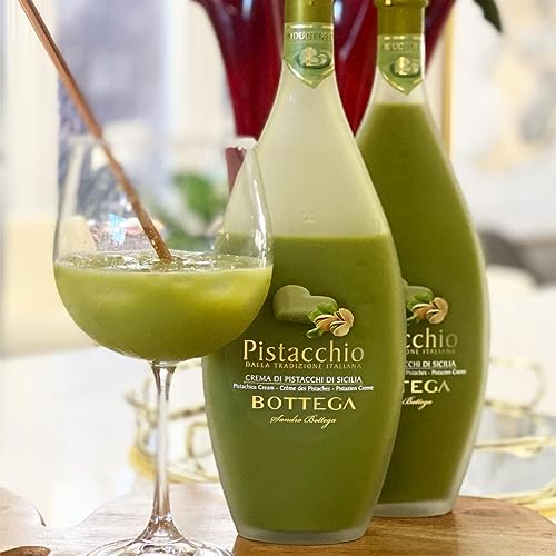 Bottega Pistacchio Liquore - 3 Bottiglie da 500 ml