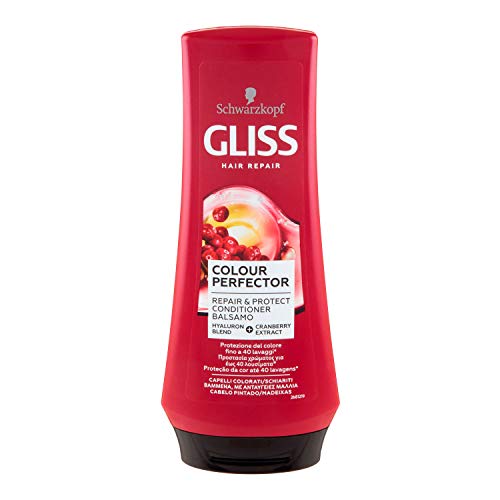 Schwarzkopf Gliss Balsamo Protezione Colore per un Colore Brillante, 200ml