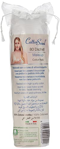COTTON SOUND Dischetti struccanti 80 pezzi