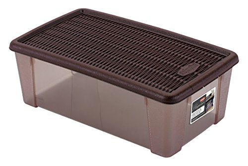 Stefanplast Elegance Scatola Visualbox, Marrone, 32.5x19x11 cm