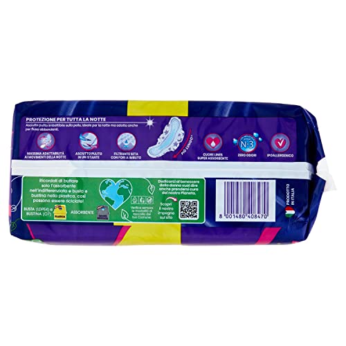 Lines Seta Ultra Notte, 11 Pezzi