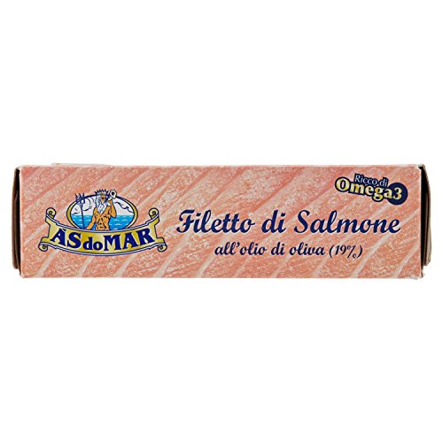 Asdomar - Filetto Di Salmone, All'Olio Di Oliva 19% - 115 g parent