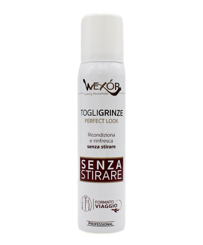 WEXOR TOGLIGRINZE RICONDIZIONA E RINFRESCA Senza Stirare Formato Viaggio 100 ML