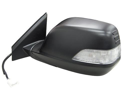 CG94 RETROVISORE ELETT. TERM. CON FAN. Sinistra [Lato Guida] Per Auto: CRV - CALOTTA NERA VERNICIABILE - 7PIN