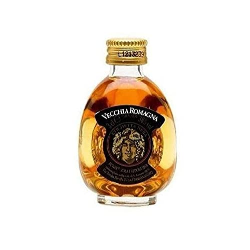 VECCHIA ROMAGNA BRANDY MIGNON MINIATURE 3 CL 20 BOTTIGLIETTE