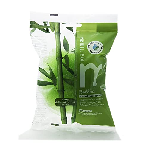 spugna rete profumata all'estratto di bambu'