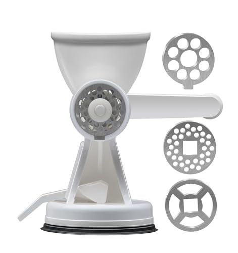 Rigamonti Baby Art.120 Tritatutto BABYDISCHI, Acciaio Inox rettificati, Gomma caucciù, Polipropilene, Poliammide 66, Red, One Size, 20 unità