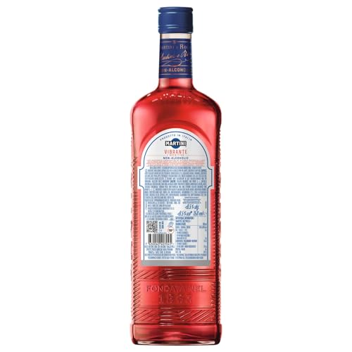 MARTINI Vibrante, 75cl / 750ml, Aperitivo Analcolico Infuso con Erbe Botaniche