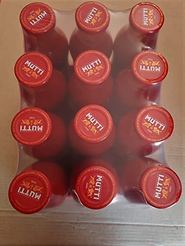 Passata di pomodoro in vetro Mutti cartone da 700gr x 12 pz