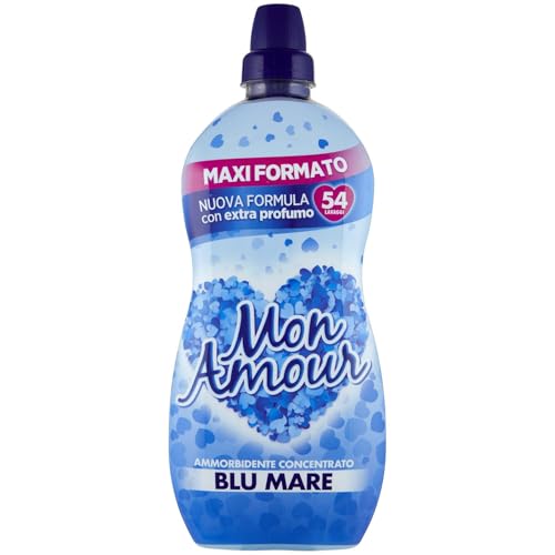 Mon Amour - Ammorbidente Concentrato, Capi Morbidi e Profumati - 54 Lavaggi, 1350 ml