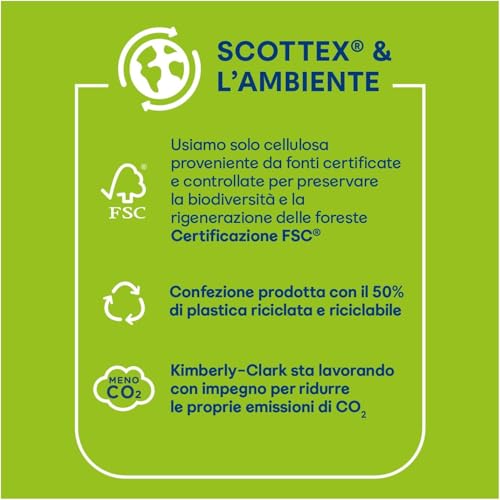 Scottonelle Carta Igienica Soffice e Trapuntata, Confezione da 12 Rotoli