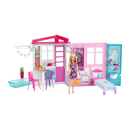 Barbie Loft con Bambola, Casa a 1 Piano