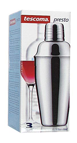 Tescoma 420712 Presto Shaker, 0,5 lt, Acciaio Inossidabile, Argento, 0.5