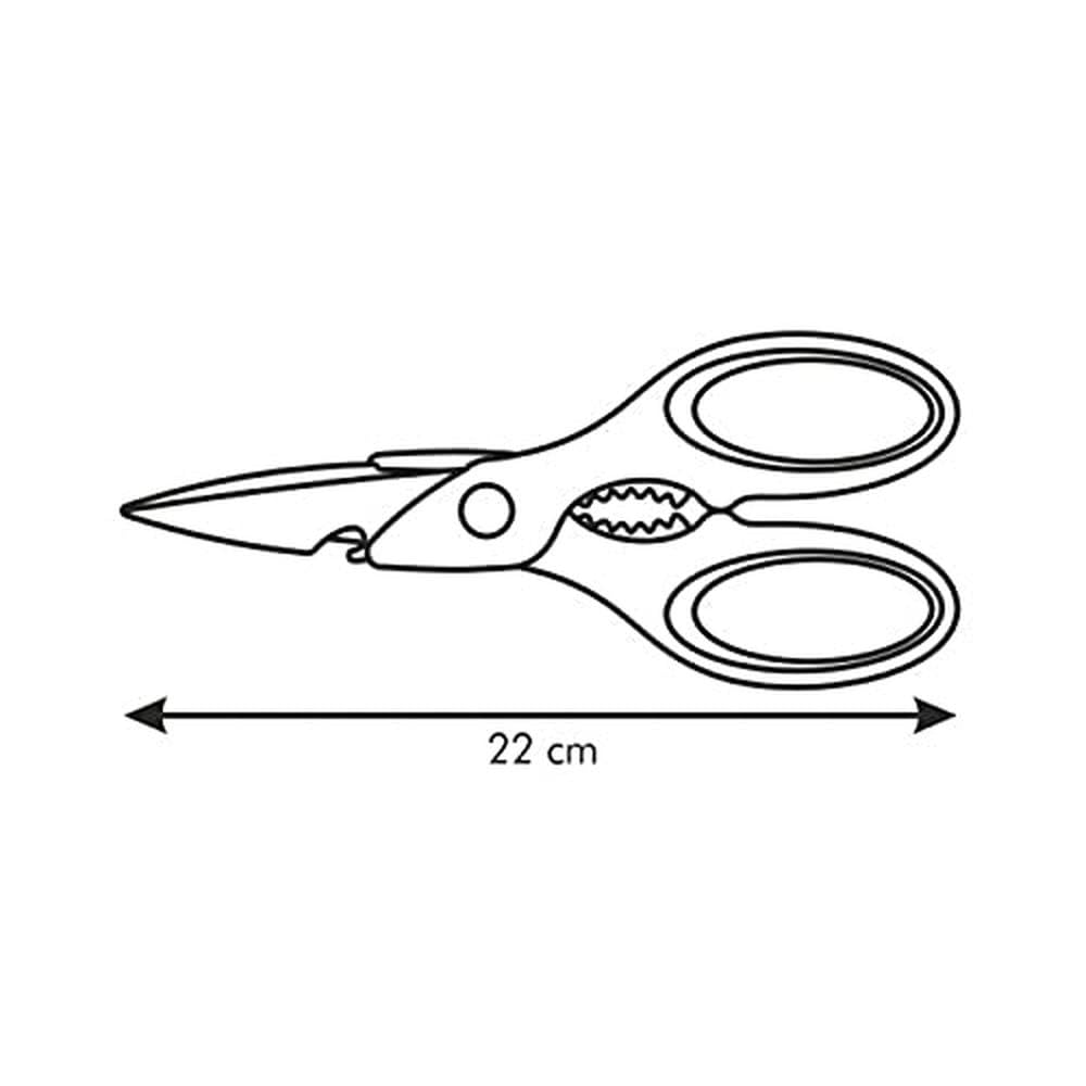 Tescoma Presto Forbici Multiuso, 22 cm