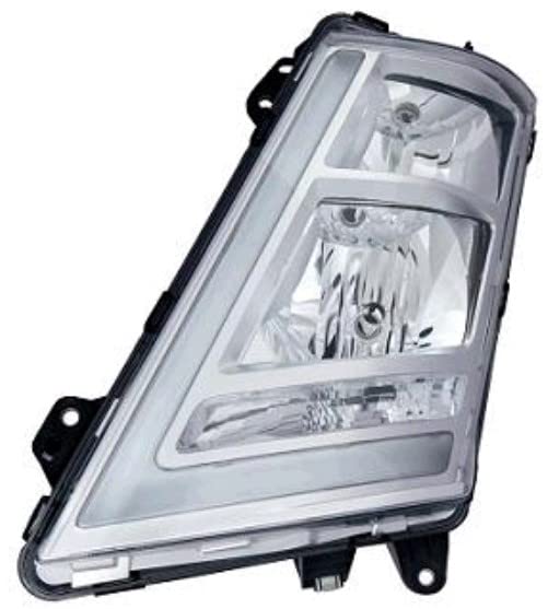 CG94 PROIETTORE H7-H1 C/MOTORE ELETT. A LED [Lato DX] PARABOLA CROMATA Per Auto: TRUCK FH16