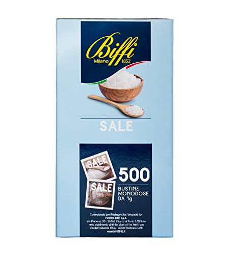 Biffi Sale Fino Iodato Alimentare monodose 500 bustine monoporzione da 1 g