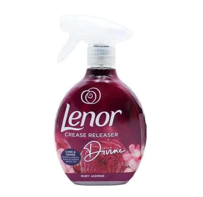Lenor spray antipiegarimuove le pieghe dai tessuti profumatore per vestiti a gelsomino scarlatto 500 ml