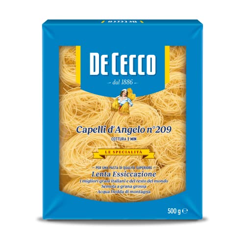 De Cecco Capelli D'Angelo Nidi 500 gr [Pacco da 5 Pezzi]