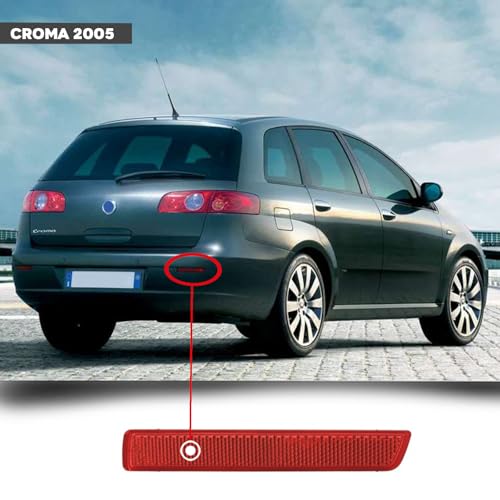 CG94 - Catadiottro Comptibile per Auto F. PUNTO 2003 - F. CROMA 2005