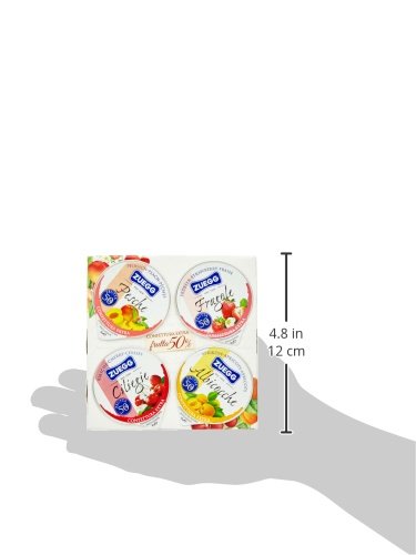 Zuegg Monoporzioni Assortite - 21 confezioni da 4 pezzi da 25 g [84 pezzi, 2100 g]